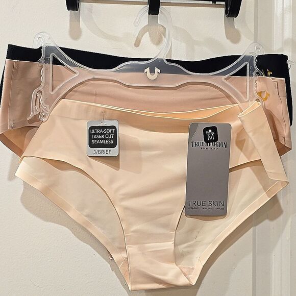 True Religion True Skin 3-PK Seamless Briefs - Picture 3 of 4